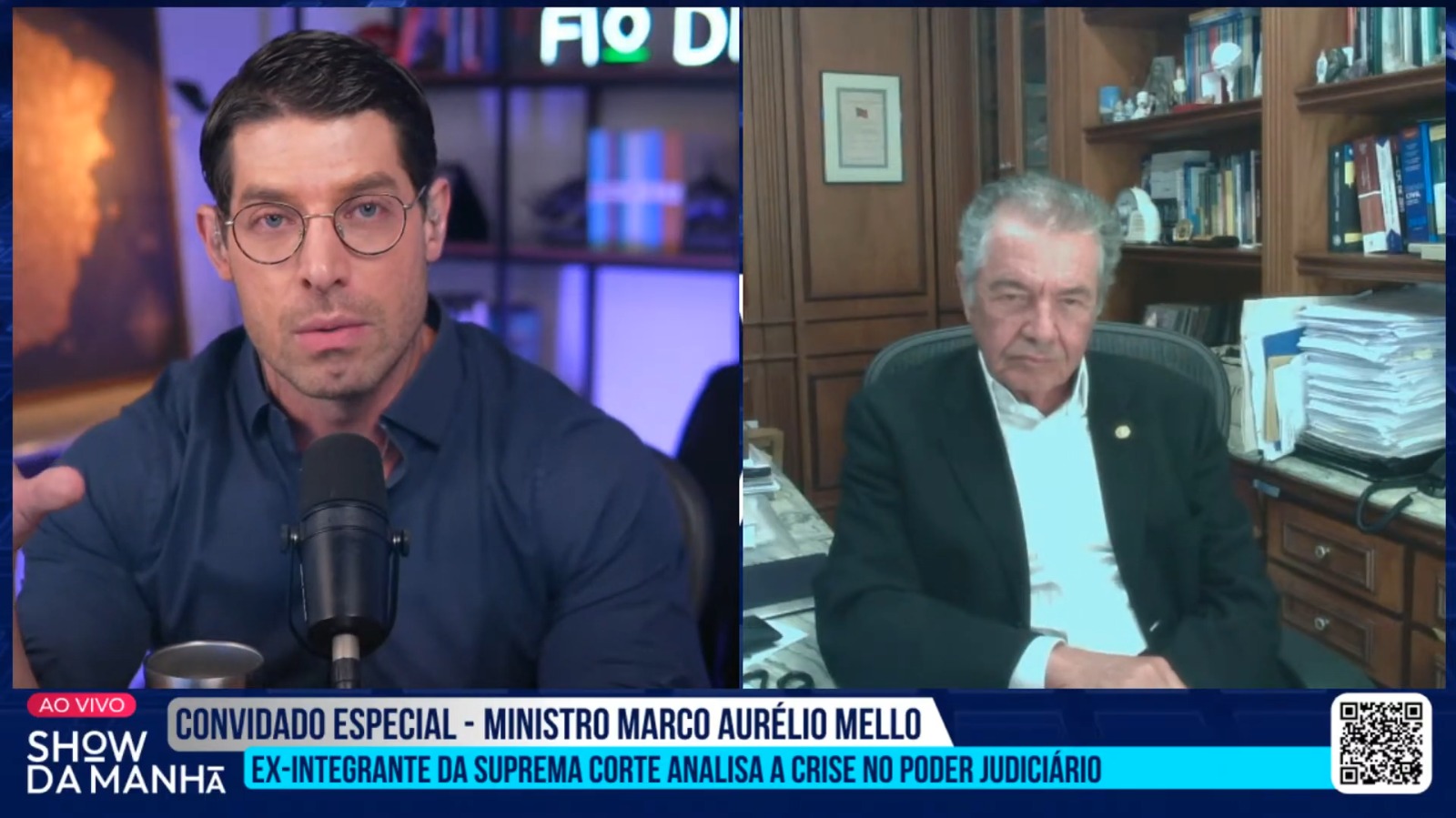 Entrevista com Ministro Marco Aurélio Mello